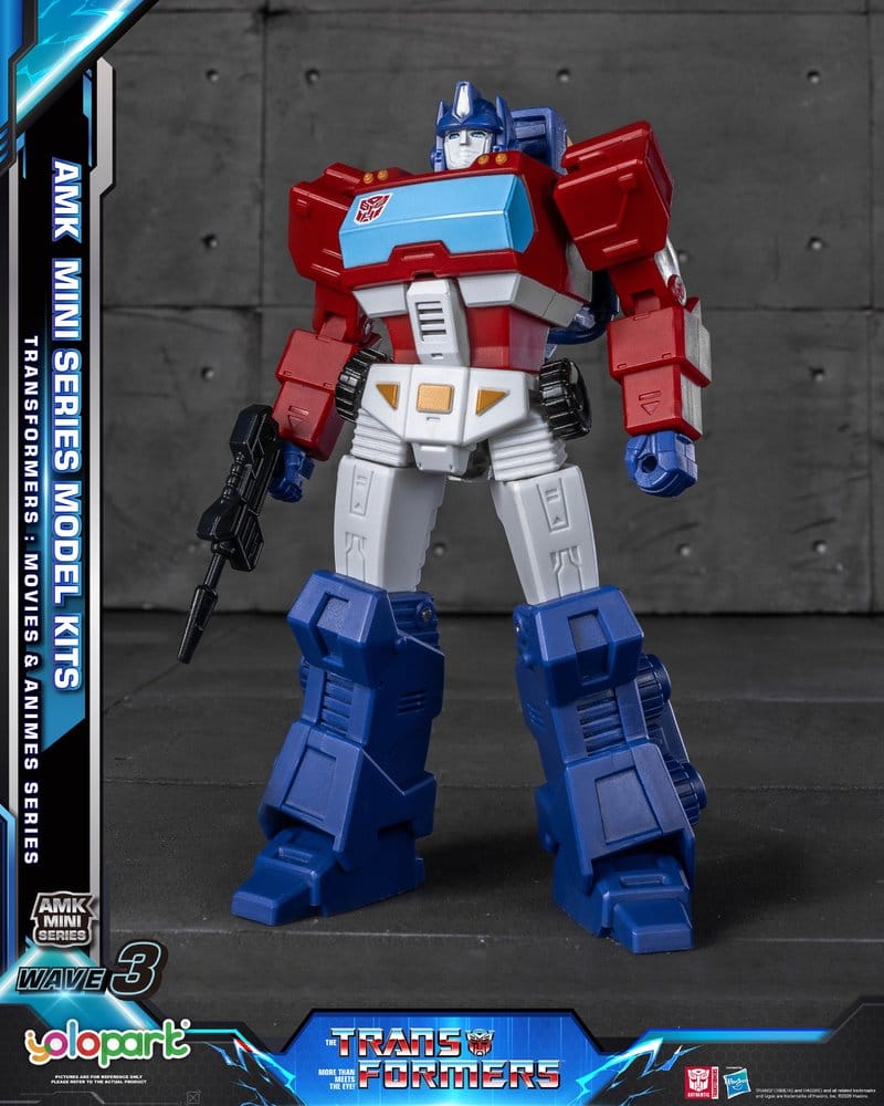 Transformers Generation One figurine Plastic Model Kit AMK Mini Series Wave 3 Orion Pax IDW 11 cm