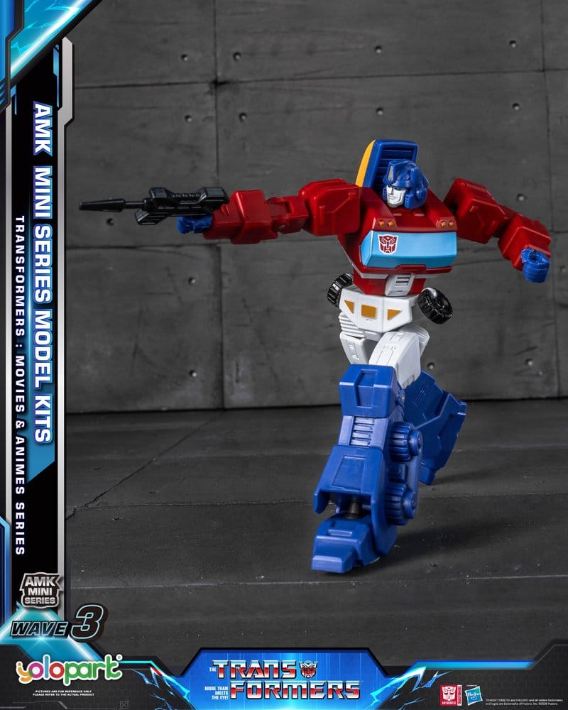 Transformers Generation One figurine Plastic Model Kit AMK Mini Series Wave 3 Orion Pax IDW 11 cm