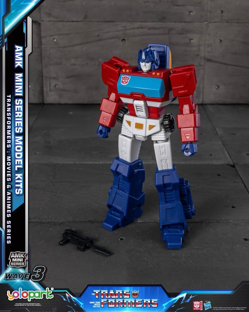 Transformers Generation One figurine Plastic Model Kit AMK Mini Series Wave 3 Orion Pax IDW 11 cm