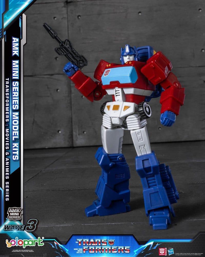 Transformers Generation One figurine Plastic Model Kit AMK Mini Series Wave 3 Orion Pax IDW 11 cm