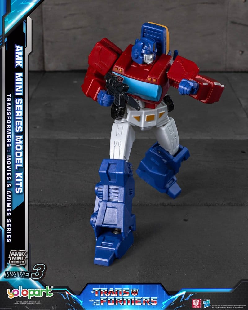 Transformers Generation One figurine Plastic Model Kit AMK Mini Series Wave 3 Orion Pax IDW 11 cm