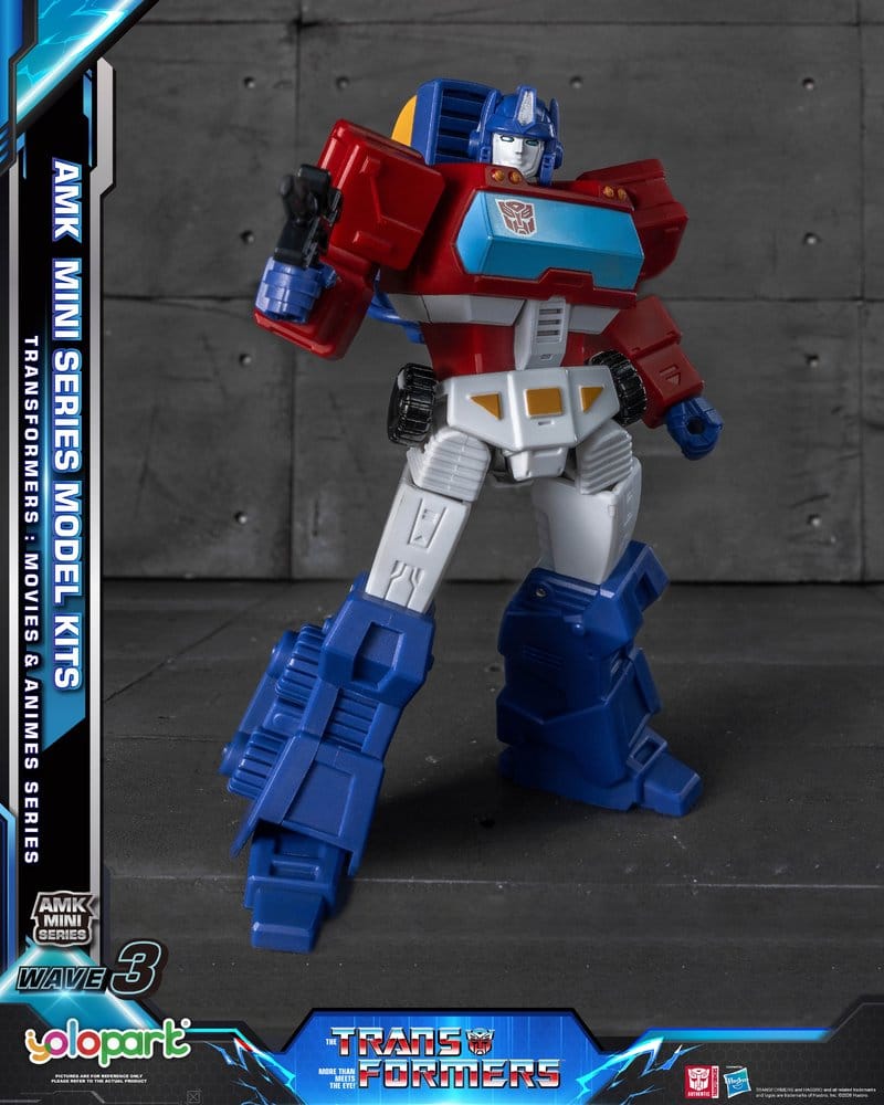 Transformers Generation One figurine Plastic Model Kit AMK Mini Series Wave 3 Orion Pax IDW 11 cm