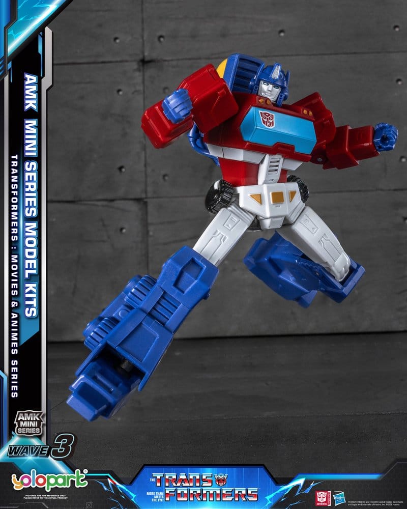 Transformers Generation One figurine Plastic Model Kit AMK Mini Series Wave 3 Orion Pax IDW 11 cm