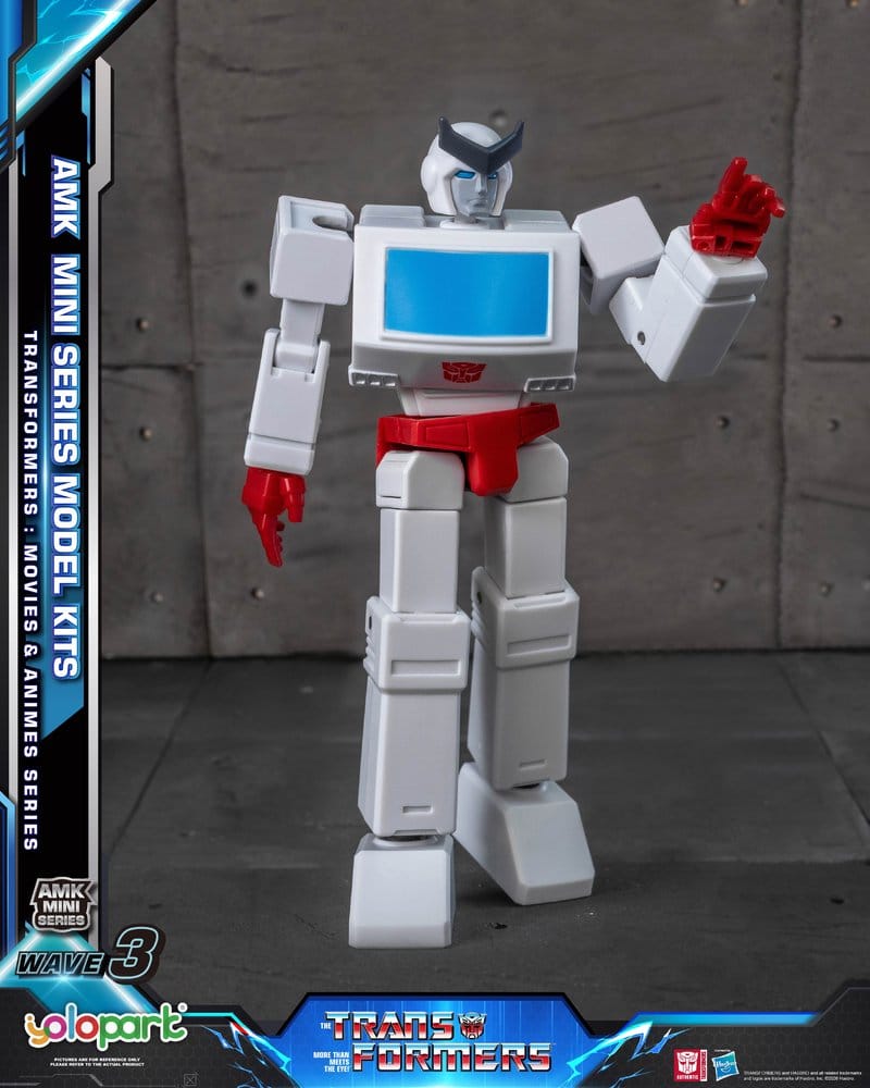 Transformers Generation One figurine Plastic Model Kit AMK Mini Series Wave 3 Ratchet G1 11 cm