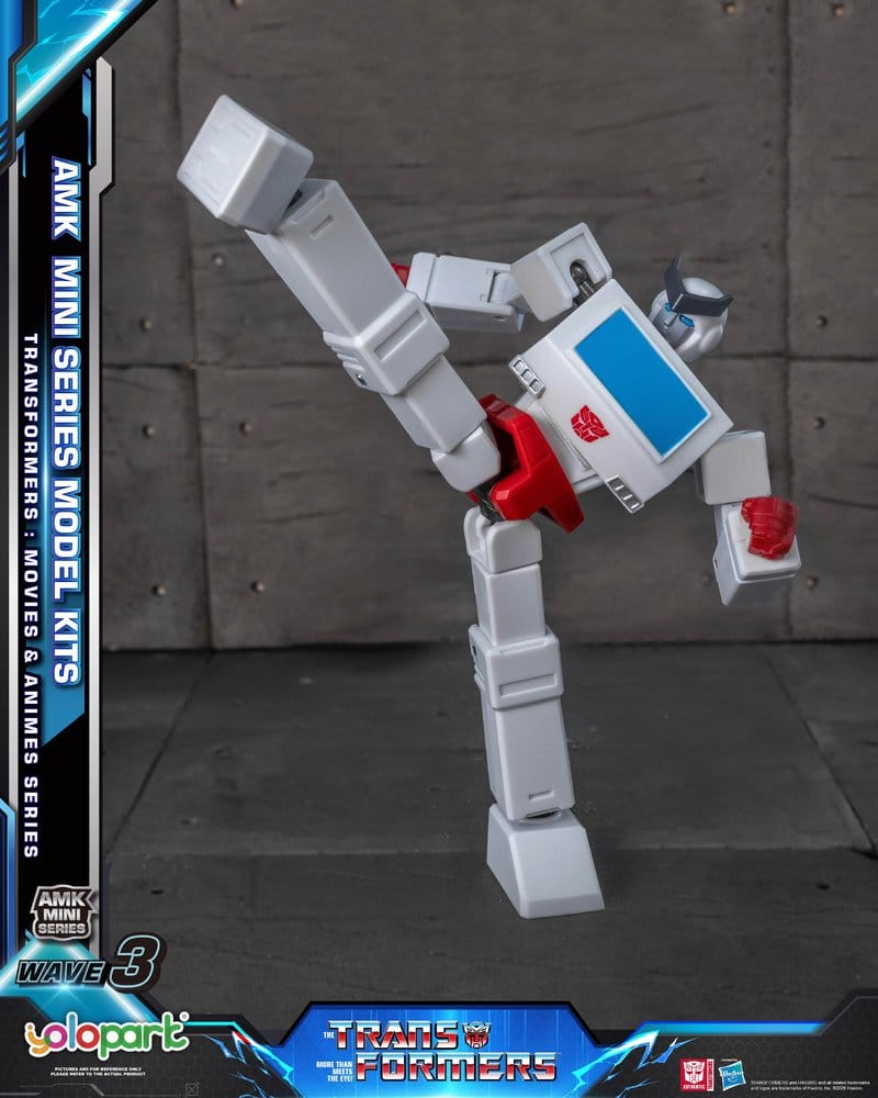 Transformers Generation One figurine Plastic Model Kit AMK Mini Series Wave 3 Ratchet G1 11 cm