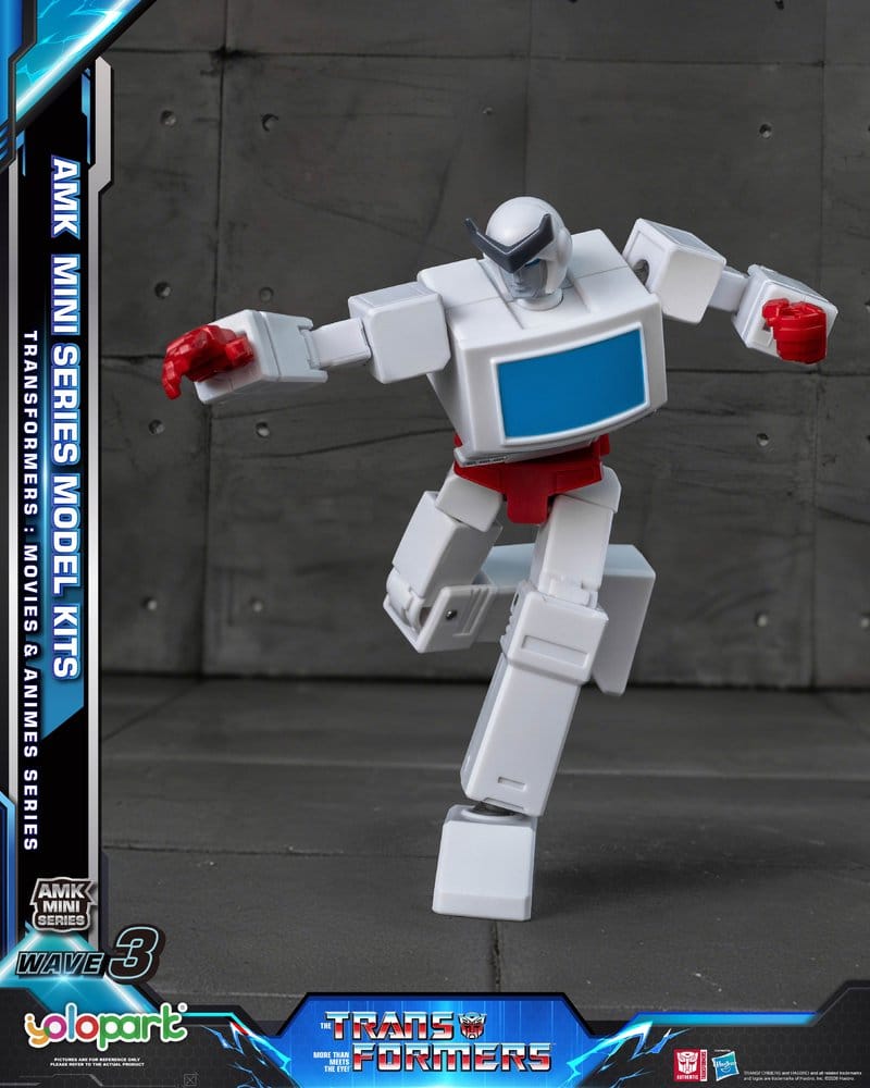 Transformers Generation One figurine Plastic Model Kit AMK Mini Series Wave 3 Ratchet G1 11 cm