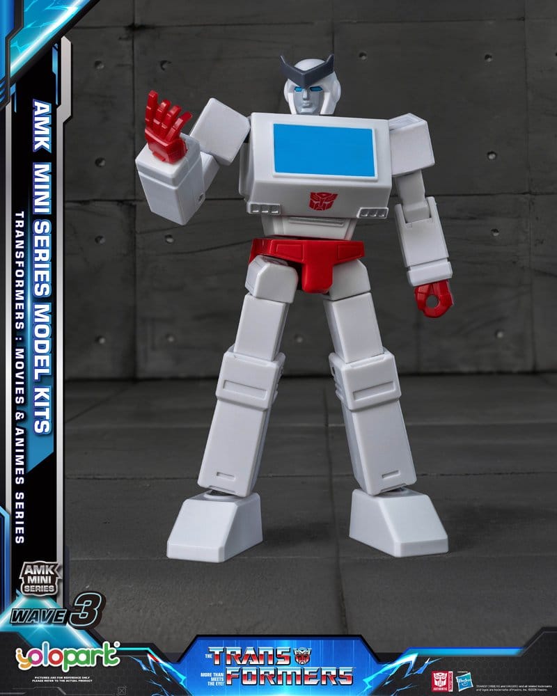 Transformers Generation One figurine Plastic Model Kit AMK Mini Series Wave 3 Ratchet G1 11 cm