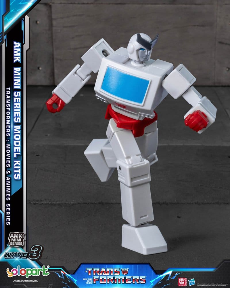 Transformers Generation One figurine Plastic Model Kit AMK Mini Series Wave 3 Ratchet G1 11 cm