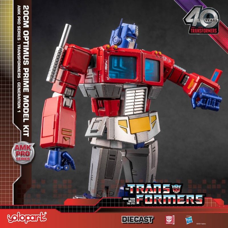 Transformers: Generation One figurine Plastic Model Kit AMK Pro Series Optimus Prime 20 cm