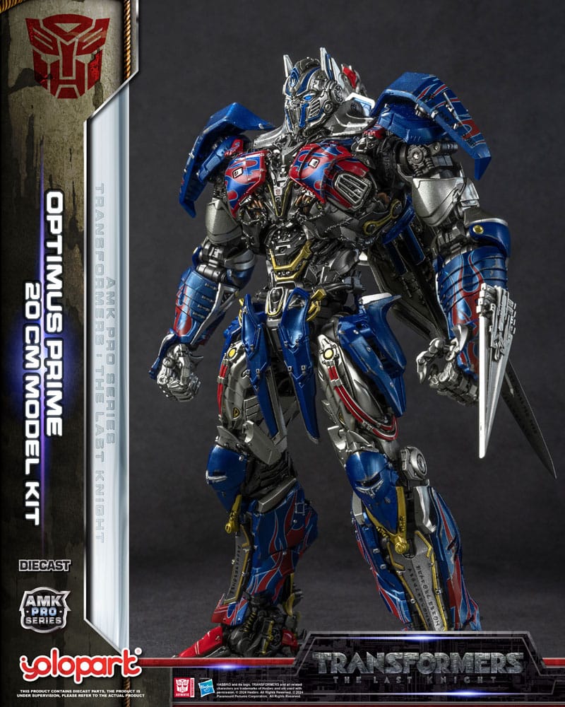 Transformers: The Last Knight figurine Plastic Model Kit AMK Pro Series Optimus Prime (Oversea Version) 20 cm