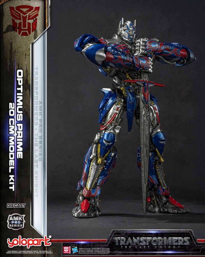 Transformers: The Last Knight figurine Plastic Model Kit AMK Pro Series Optimus Prime (Oversea Version) 20 cm