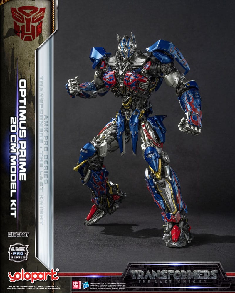 Transformers: The Last Knight figurine Plastic Model Kit AMK Pro Series Optimus Prime (Oversea Version) 20 cm