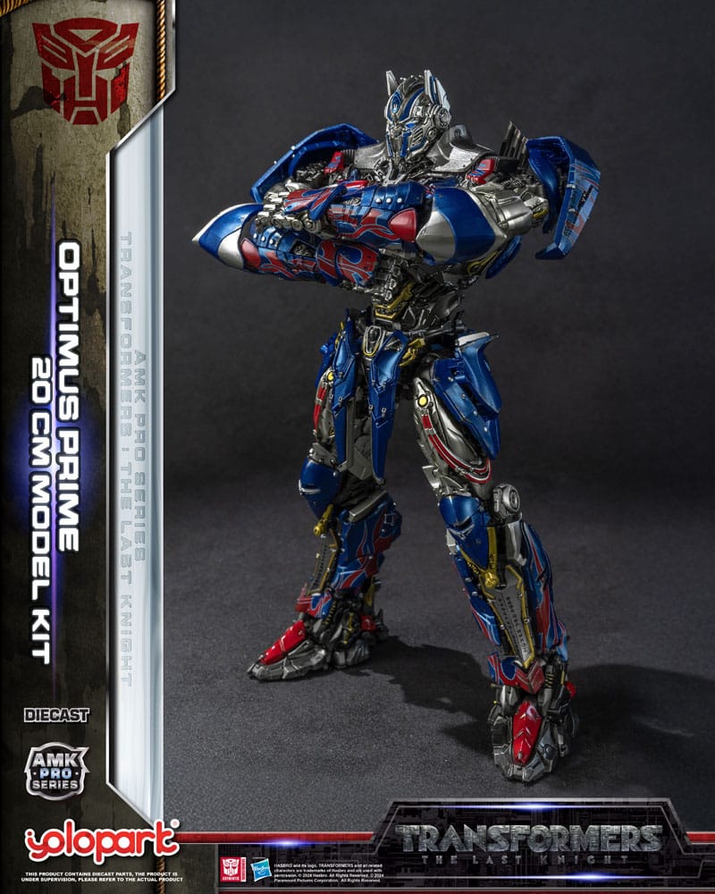 Transformers: The Last Knight figurine Plastic Model Kit AMK Pro Series Optimus Prime (Oversea Version) 20 cm