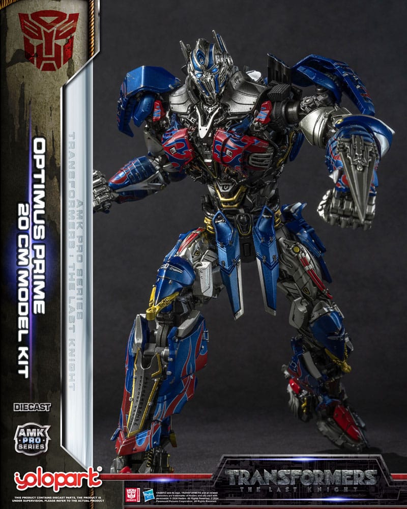Transformers: The Last Knight figurine Plastic Model Kit AMK Pro Series Optimus Prime (Oversea Version) 20 cm