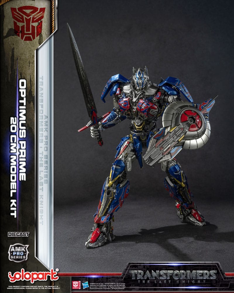 Transformers: The Last Knight figurine Plastic Model Kit AMK Pro Series Optimus Prime (Oversea Version) 20 cm