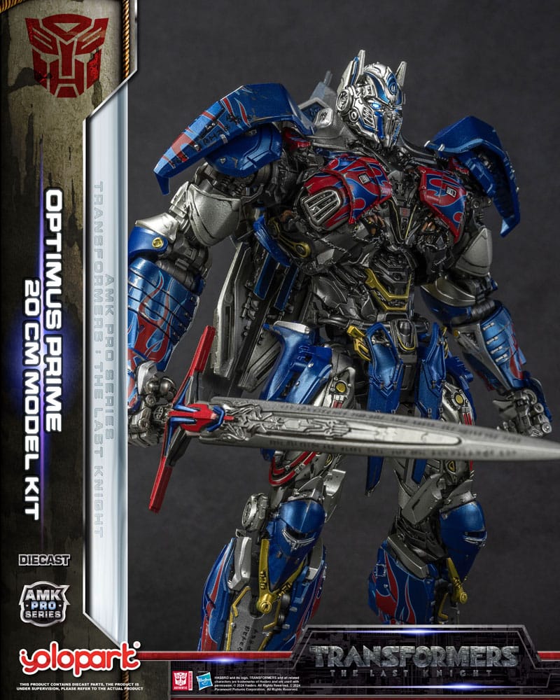 Transformers: The Last Knight figurine Plastic Model Kit AMK Pro Series Optimus Prime (Oversea Version) 20 cm