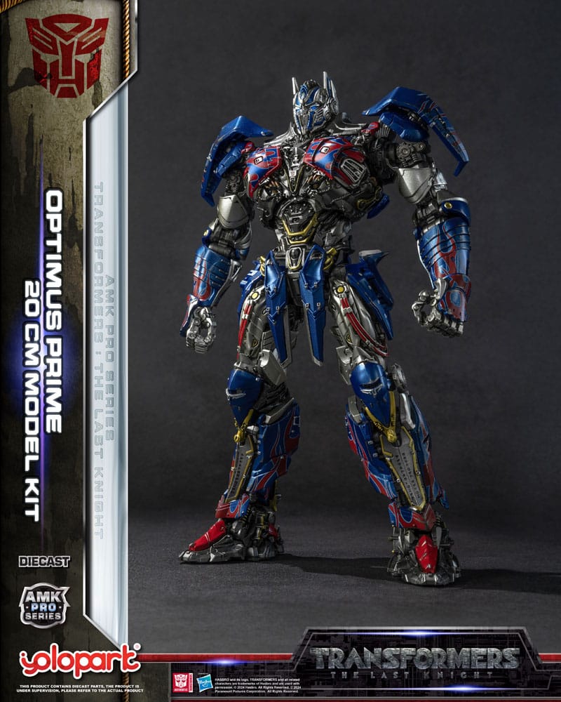 Transformers: The Last Knight figurine Plastic Model Kit AMK Pro Series Optimus Prime (Oversea Version) 20 cm
