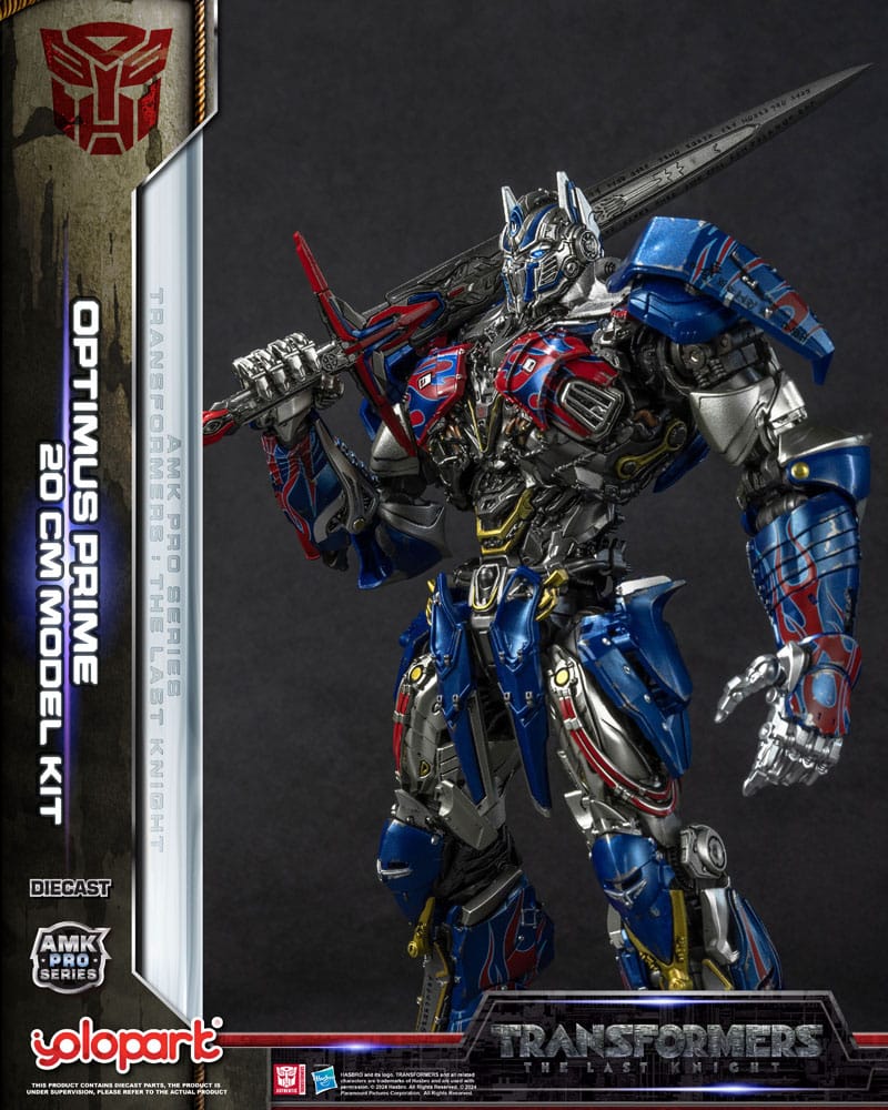 Transformers: The Last Knight figurine Plastic Model Kit AMK Pro Series Optimus Prime (Oversea Version) 20 cm