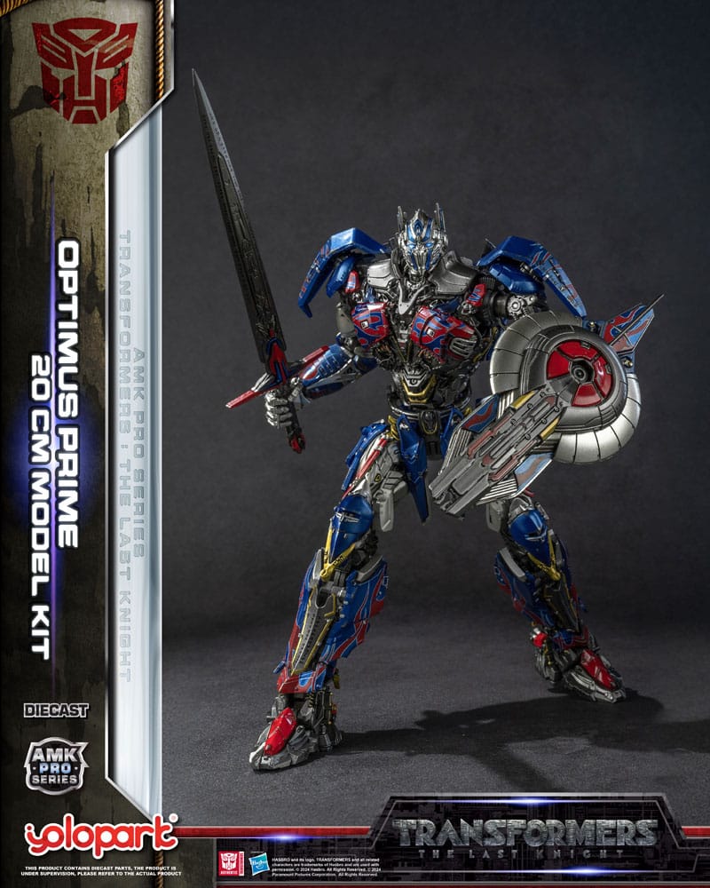 Transformers: The Last Knight figurine Plastic Model Kit AMK Pro Series Optimus Prime (Oversea Version) 20 cm