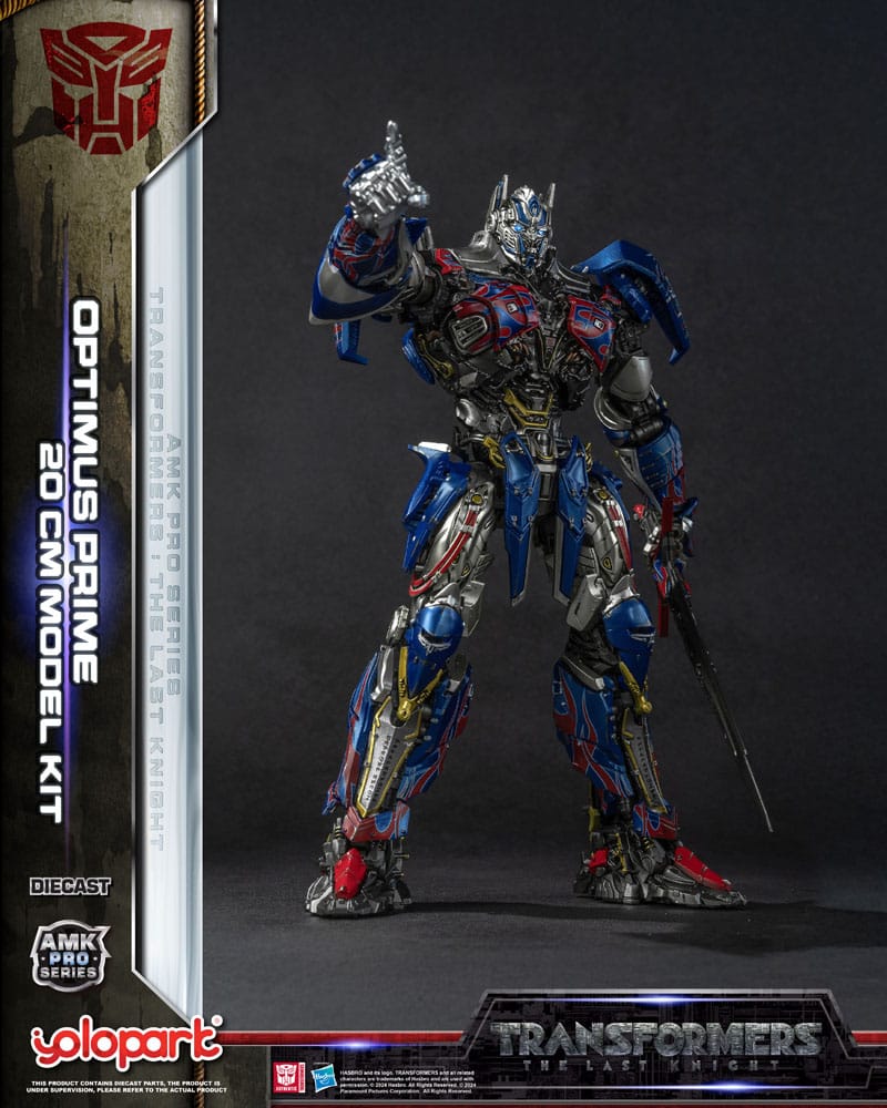 Transformers: The Last Knight figurine Plastic Model Kit AMK Pro Series Optimus Prime (Oversea Version) 20 cm