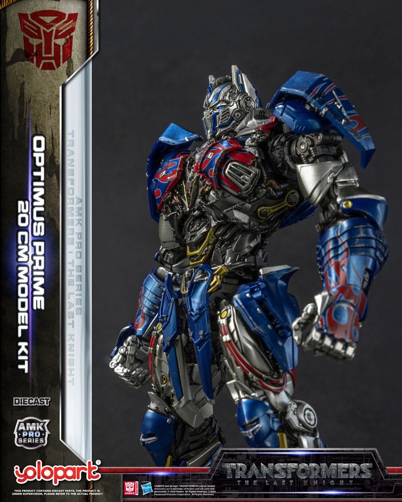 Transformers: The Last Knight figurine Plastic Model Kit AMK Pro Series Optimus Prime (Oversea Version) 20 cm