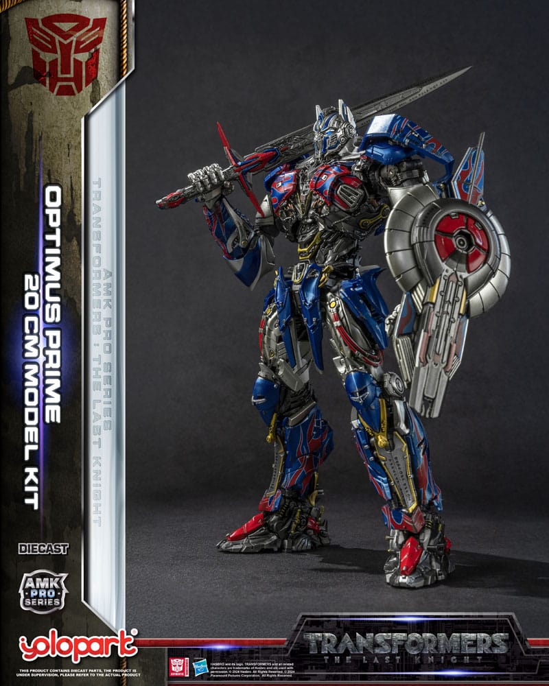 Transformers: The Last Knight figurine Plastic Model Kit AMK Pro Series Optimus Prime (Oversea Version) 20 cm