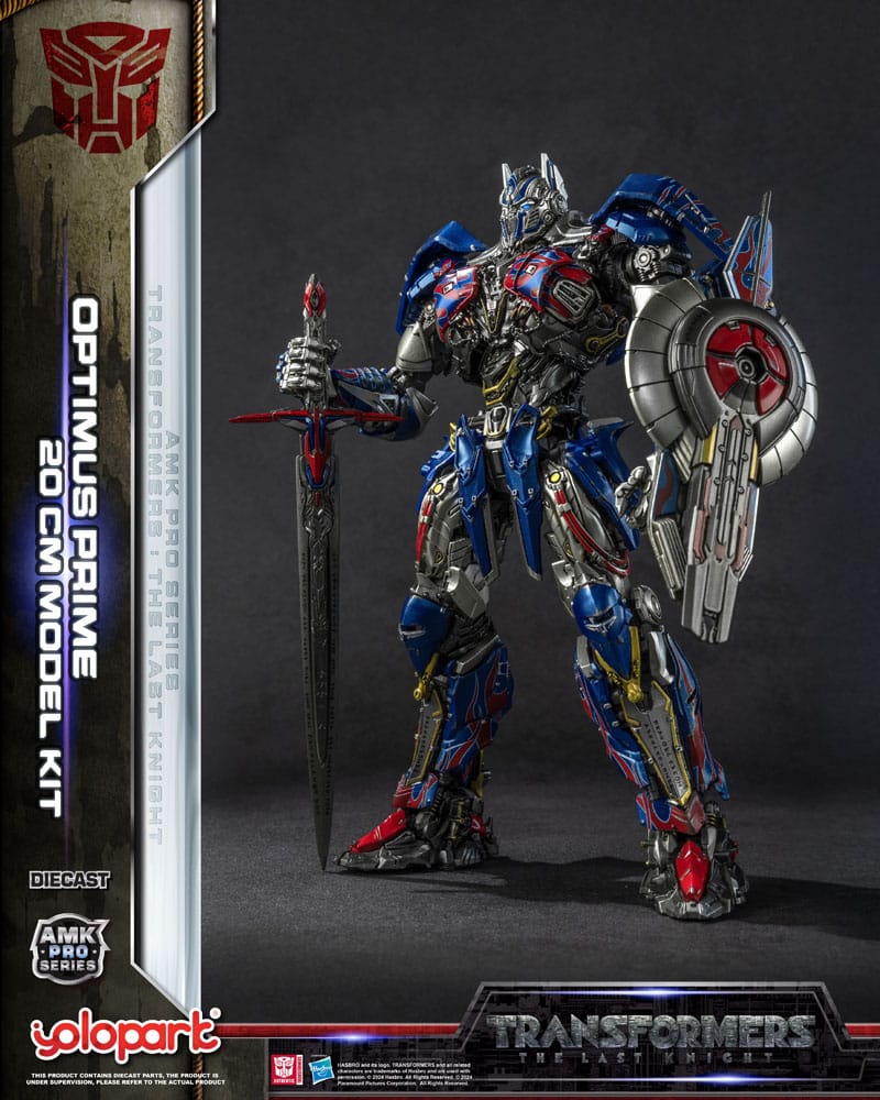 Transformers: The Last Knight figurine Plastic Model Kit AMK Pro Series Optimus Prime (Oversea Version) 20 cm