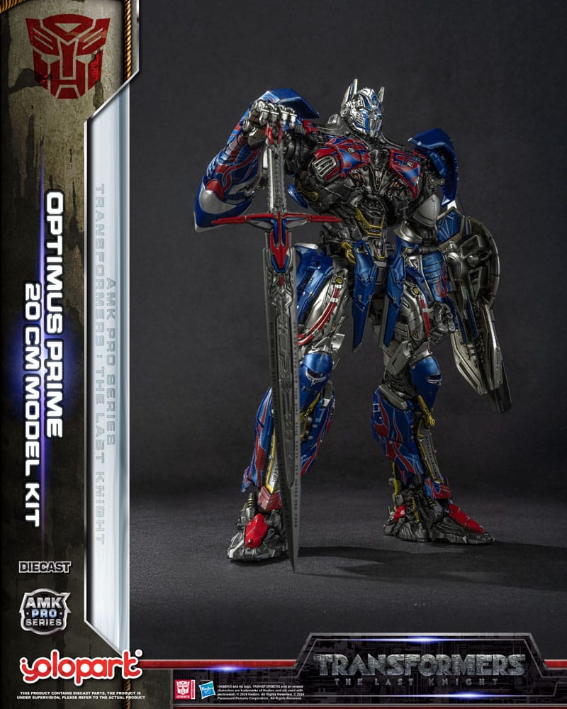 Transformers: The Last Knight figurine Plastic Model Kit AMK Pro Series Optimus Prime (Oversea Version) 20 cm