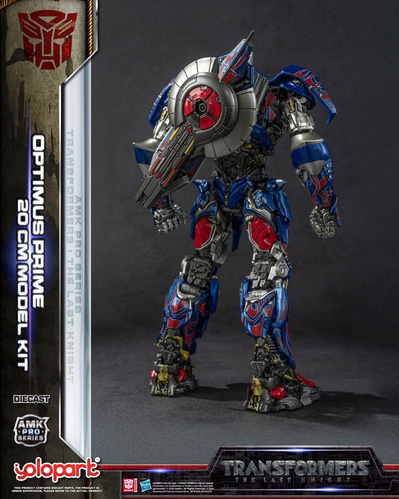 Transformers: The Last Knight figurine Plastic Model Kit AMK Pro Series Optimus Prime (Oversea Version) 20 cm
