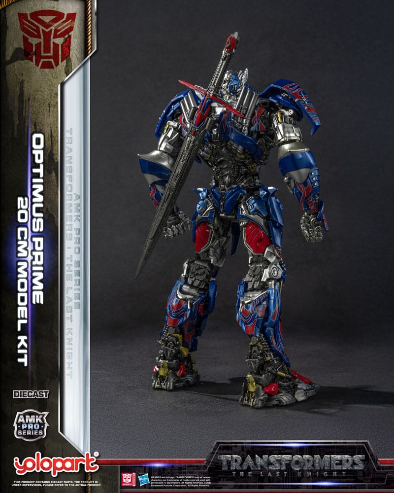 Transformers: The Last Knight figurine Plastic Model Kit AMK Pro Series Optimus Prime (Oversea Version) 20 cm
