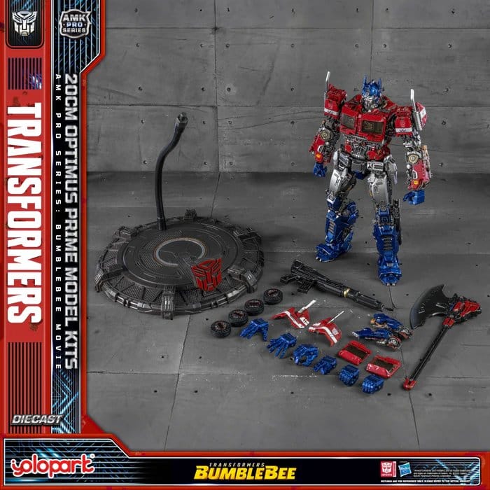 Transformers: Bumblebee Plastic Model Kit AMK PRO Series Optimus Prime 20 cm