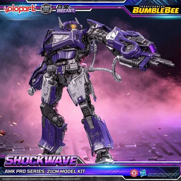 Transformers: Bumblebee the Movie Plastic Model Kit AMK PRO Series Shockwave 21 cm