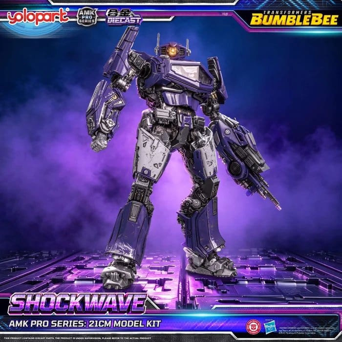 Transformers: Bumblebee the Movie Plastic Model Kit AMK PRO Series Shockwave 21 cm