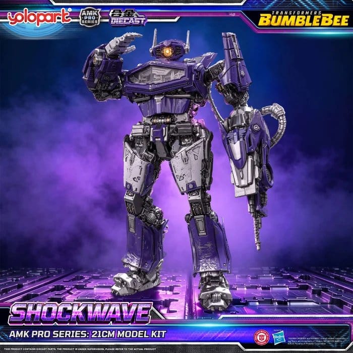 Transformers: Bumblebee the Movie Plastic Model Kit AMK PRO Series Shockwave 21 cm