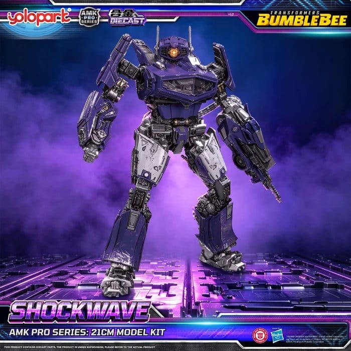 Transformers: Bumblebee the Movie Plastic Model Kit AMK PRO Series Shockwave 21 cm
