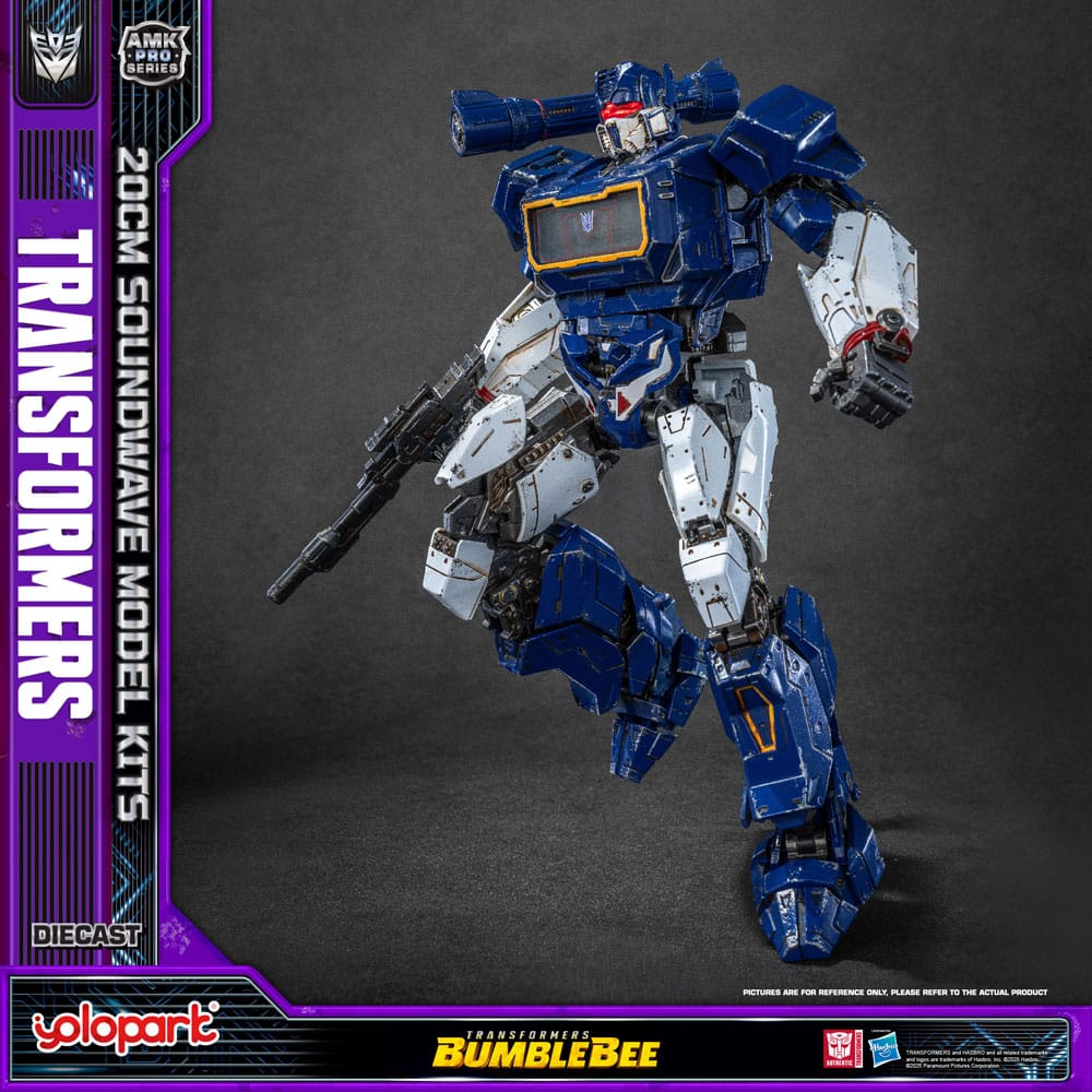 Transformers: Bumblebee figurine Plastic Model Kit AMK Pro Series Soundwave (Oversea Version) 20 cm