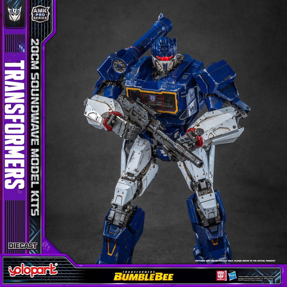 Transformers: Bumblebee figurine Plastic Model Kit AMK Pro Series Soundwave (Oversea Version) 20 cm