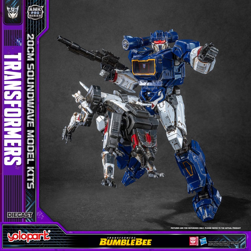 Transformers: Bumblebee figurine Plastic Model Kit AMK Pro Series Soundwave (Oversea Version) 20 cm