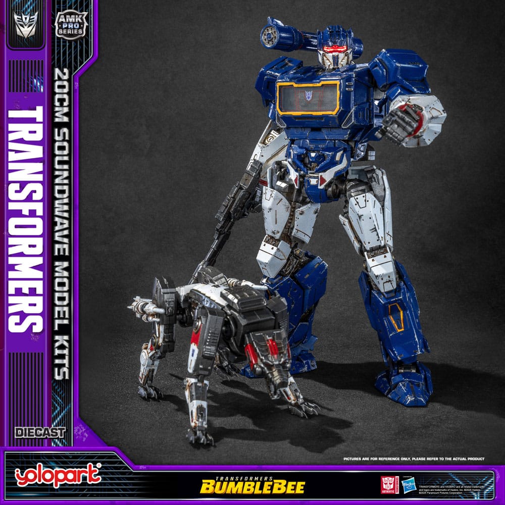 Transformers: Bumblebee figurine Plastic Model Kit AMK Pro Series Soundwave (Oversea Version) 20 cm
