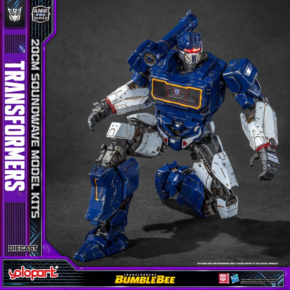 Transformers: Bumblebee figurine Plastic Model Kit AMK Pro Series Soundwave (Oversea Version) 20 cm