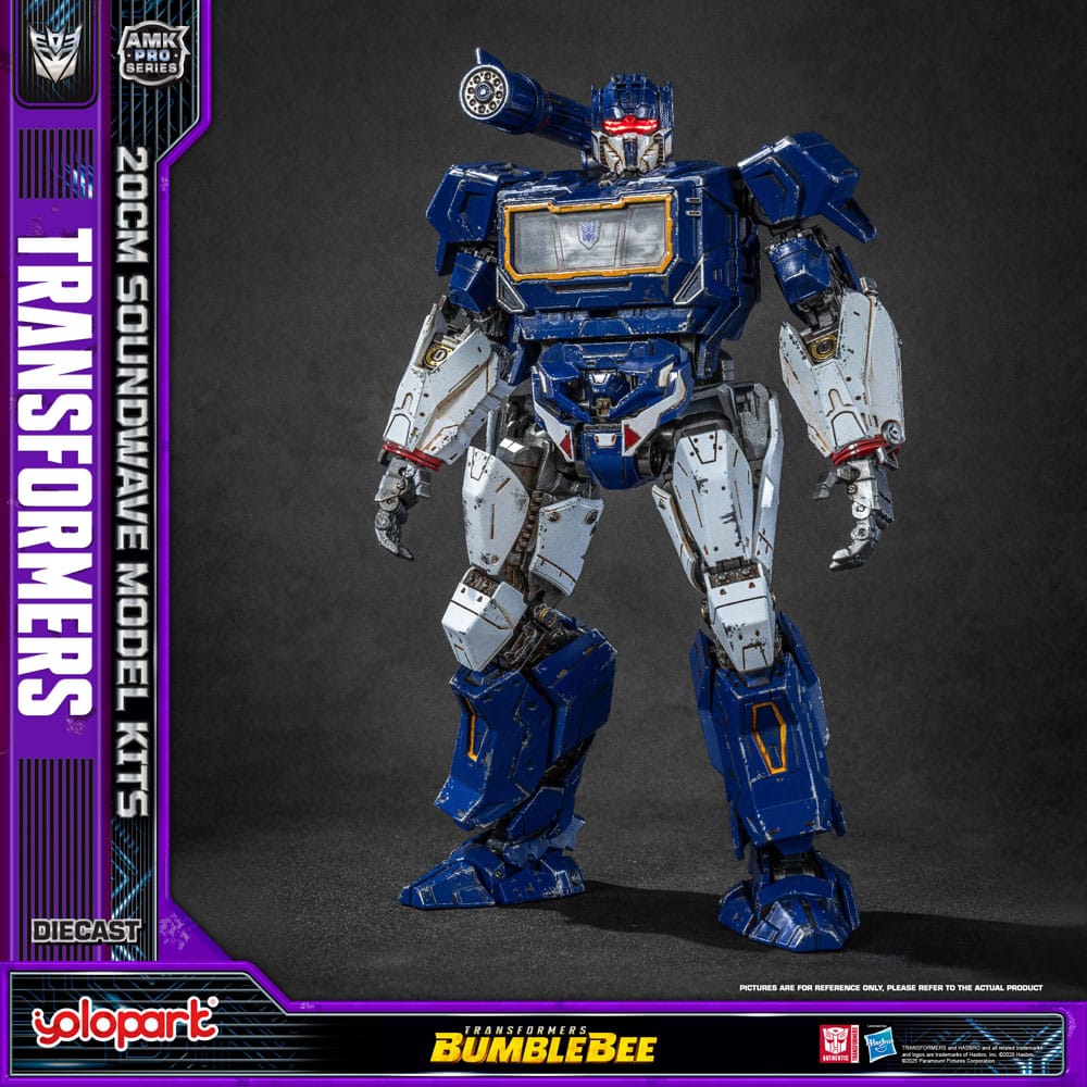 Transformers: Bumblebee figurine Plastic Model Kit AMK Pro Series Soundwave (Oversea Version) 20 cm