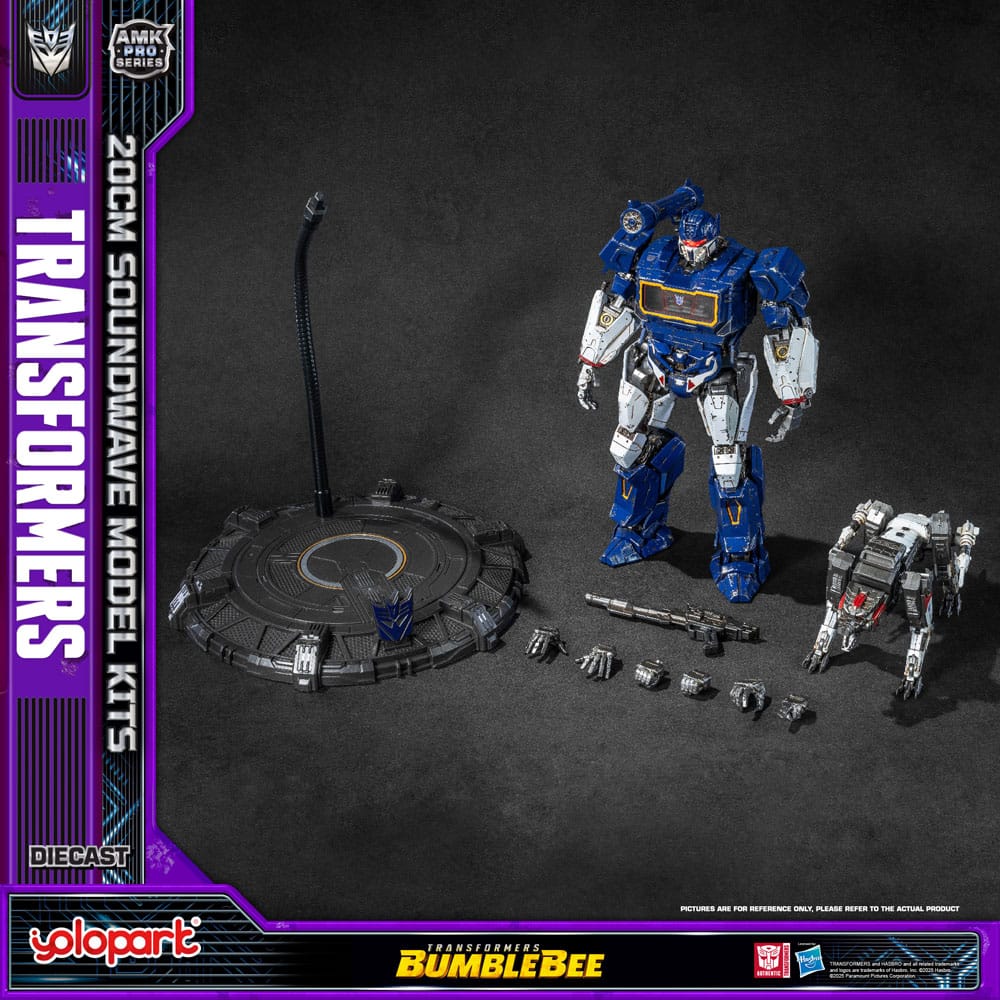 Transformers: Bumblebee figurine Plastic Model Kit AMK Pro Series Soundwave (Oversea Version) 20 cm