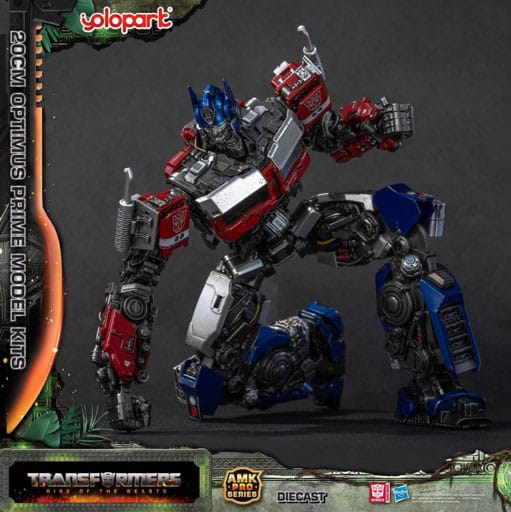 Transformers: Rise of the Beasts figurine Plastic Model Kit AMK Pro Series Optimus Prime (Oversea Version) 20 cm