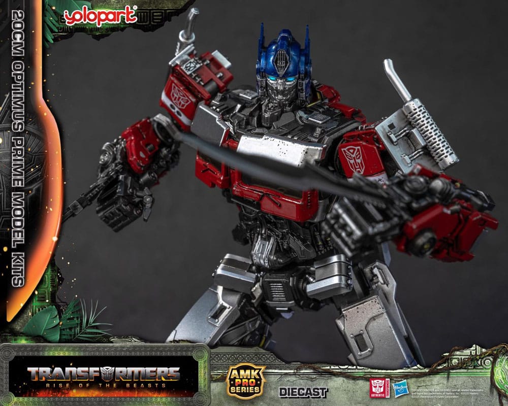 Transformers: Rise of the Beasts figurine Plastic Model Kit AMK Pro Series Optimus Prime (Oversea Version) 20 cm