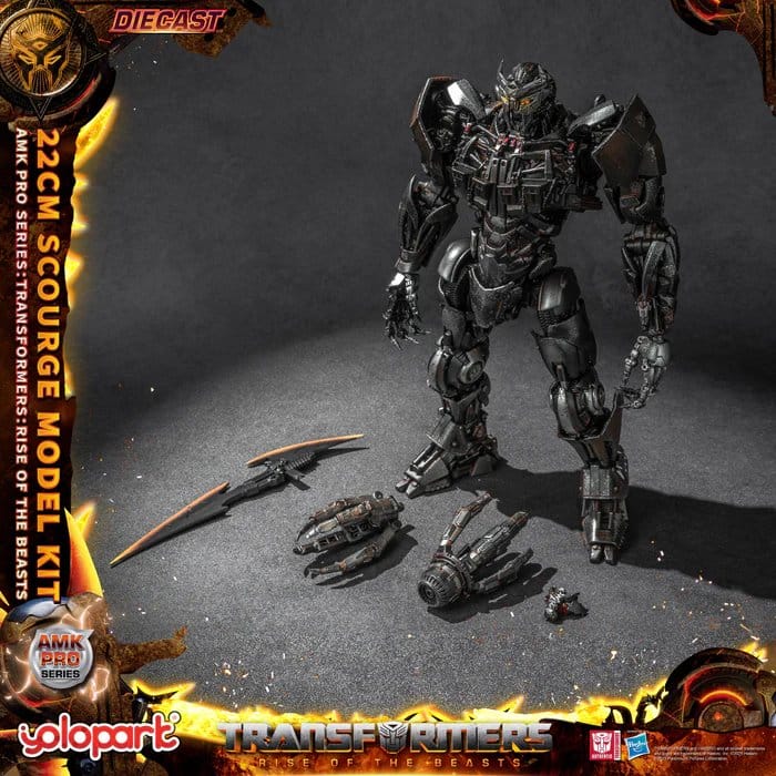 Transformers: Rise of the Beasts figurine Model Kit AMK Pro Series Scourge (Oversea Version) 22 cm