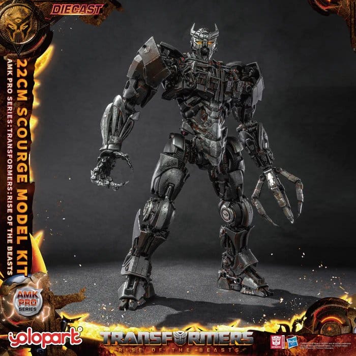 Transformers: Rise of the Beasts figurine Model Kit AMK Pro Series Scourge (Oversea Version) 22 cm