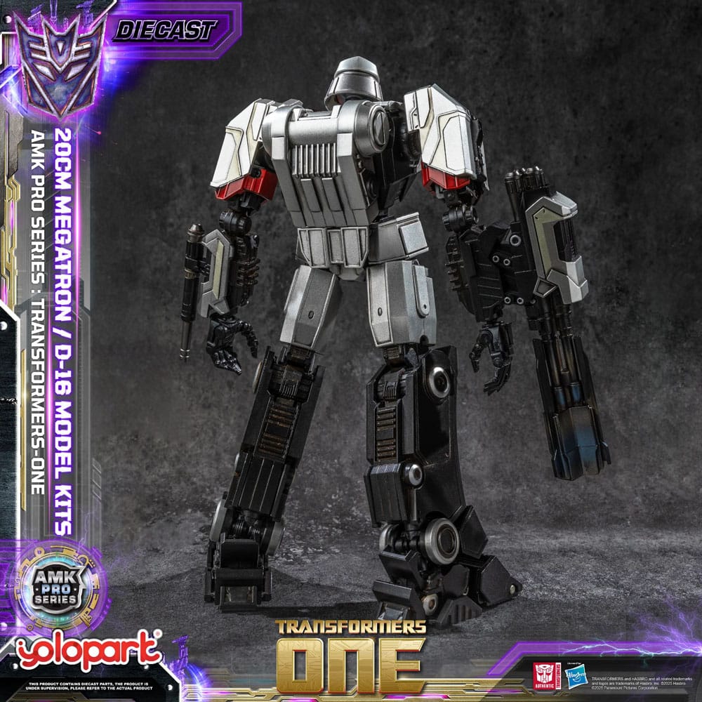 Transformers: Generation One figurine Plastic Model Kit AMK Pro Series D-16/Megatron Final Form 20 cm