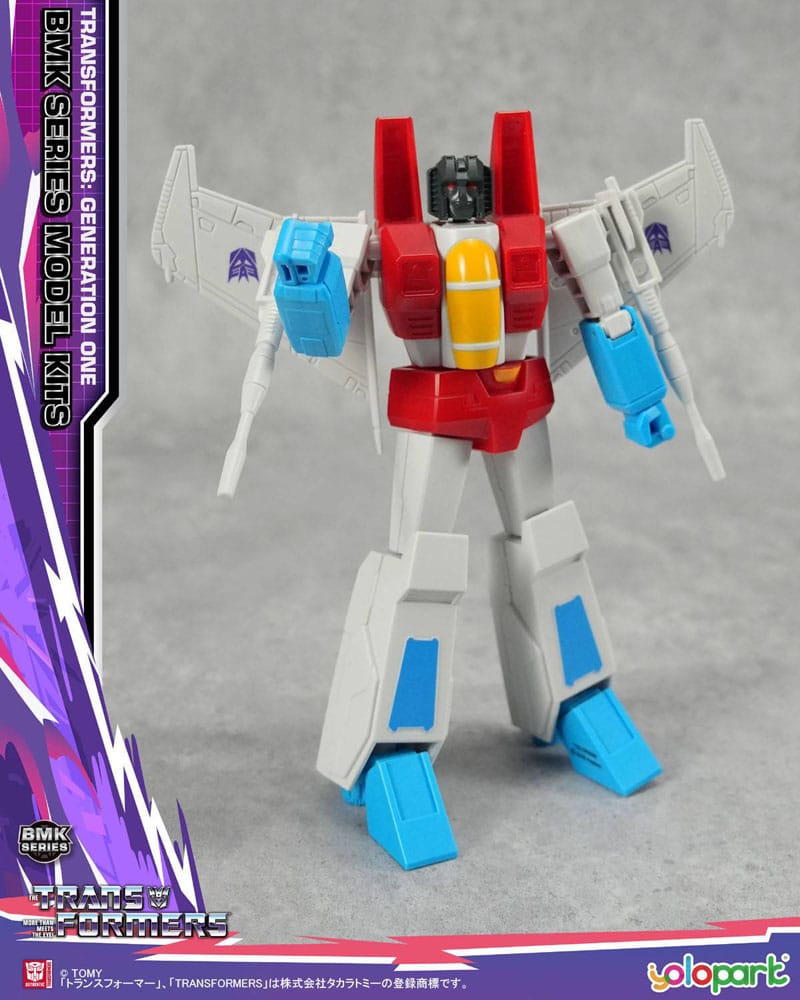 Transformers Generation One figurine Model Kit BMK Series Starscream 16 cm