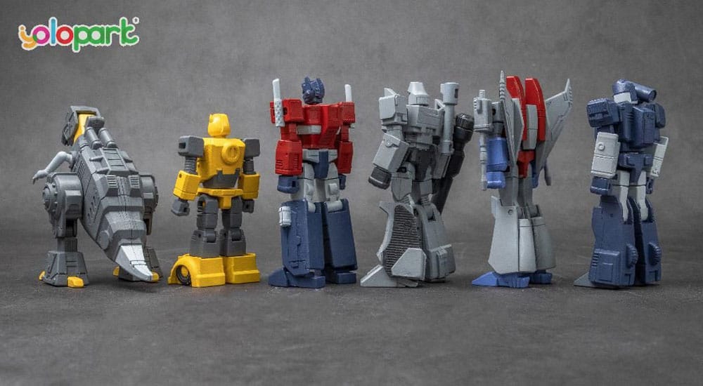 Transformers: Generation One assortiment figurines Plastic Model Kit AMK Mini Series (6)