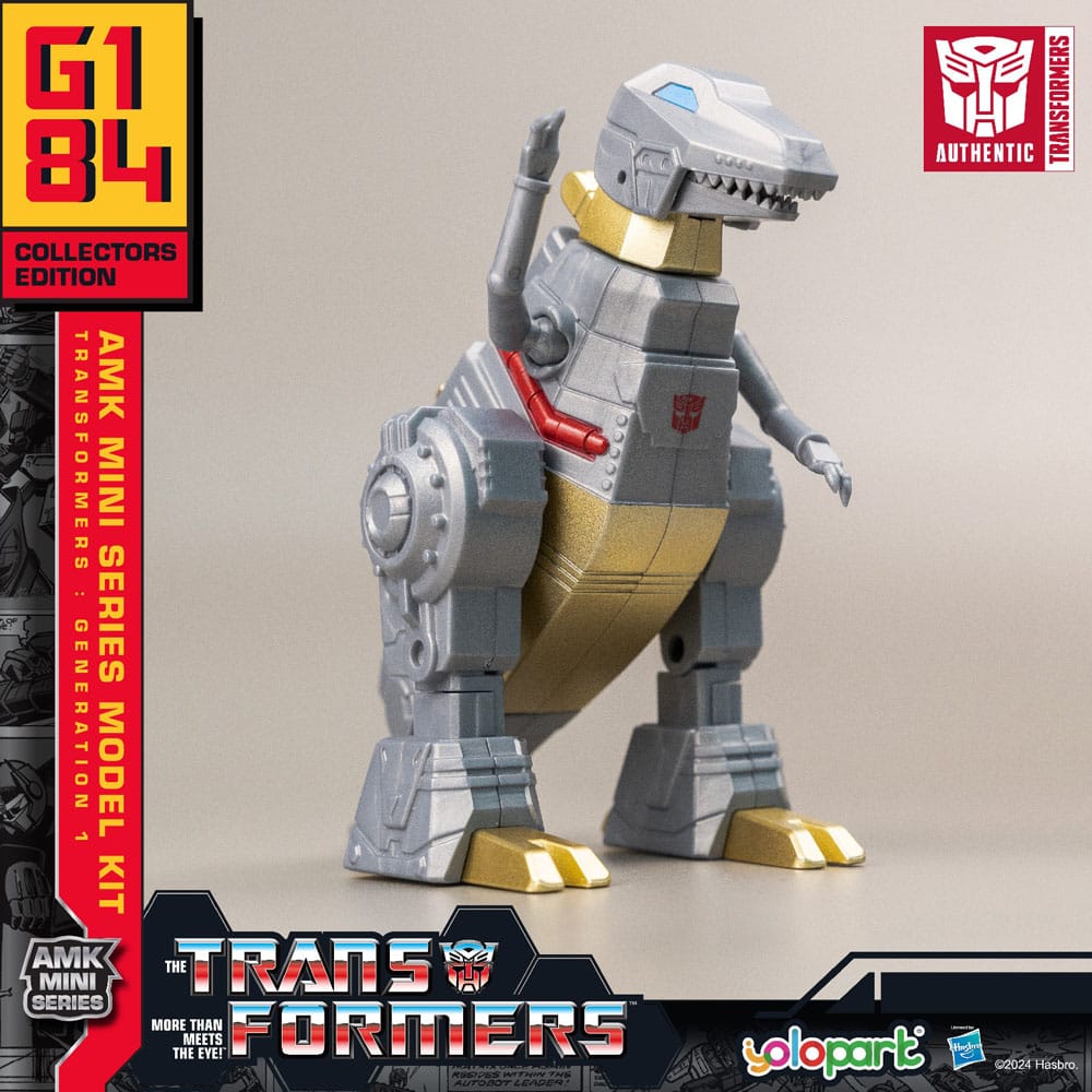 Transformers: Generation One figurine Plastic Model Kit AMK Mini Series Grimlock 10 cm